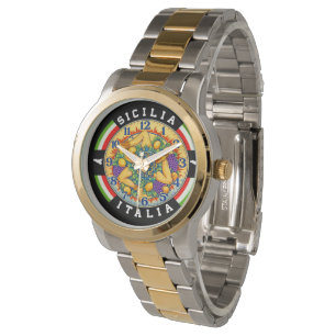 Trinacria Sicilië Italië Horloge