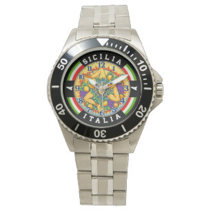 Trinacria Sicilië Italië Horloge