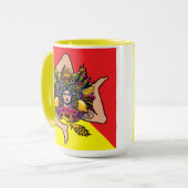 Trinacria sicilienne Mug (Devant gauche)