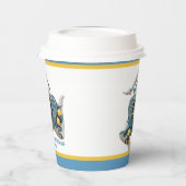 Trinacria van Sicilië, symbool met drie poten Sici Papieren Bekers (Links)