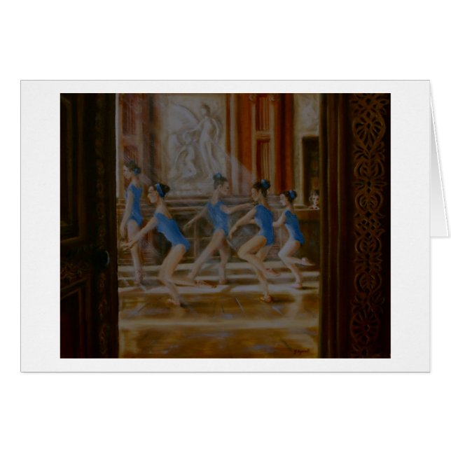 'Tring Park, the Ballroom' - Balletklasse (Voorkant Horizontaal)