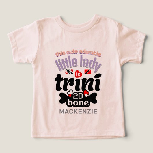 Trini 2 de bone Little Lady (Design voorkant)