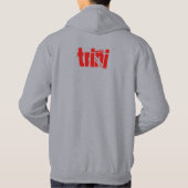 Trini Area Code Hoodie 868 (Achterkant)