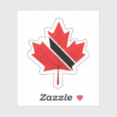 Trini-Canadian Sticker (Vel)