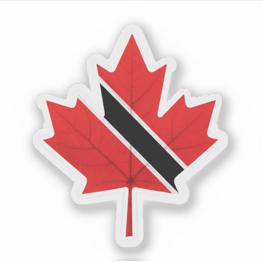 Trini-Canadian Sticker (Voorkant)