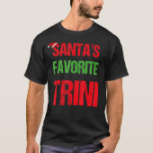 Trini Funny Trinidad en Tobago Pajama Kerstmis T-shirt (Voorkant)