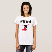 #trini hash-kaart t-shirt (Voorkant volledig)