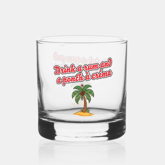 Trini Kerst Cocktail Glas (Voorkant)