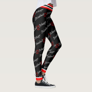 Trini / Trinidad & Tobago Patriotic - Zwart Leggings