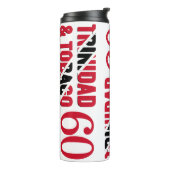 TRINIDAD 60e Jubileum monogram Thermosbeker (Gedraaid links)