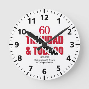 TRINIDAD 60e Jubileum Onafhankelijkheid Ronde Klok
