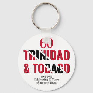 TRINIDAD 60e Jubileum Onafhankelijkheid Sleutelhanger