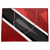 Trinidad and Tobago Flag Gift Bag Groot Cadeauzakje (Voorkant)