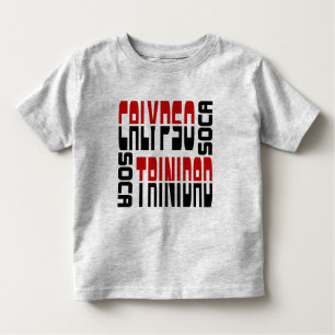 Trinidad Calypso Soca Cube Kinder Shirts