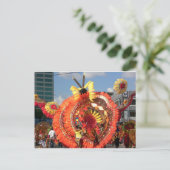 Trinidad Carnival Briefkaart (Staand voorkant)