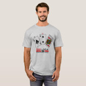 Trinidad en Tobago All Fours T-shirt (Voorkant volledig)