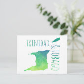 Trinidad en Tobago Briefkaart (Staand voorkant)