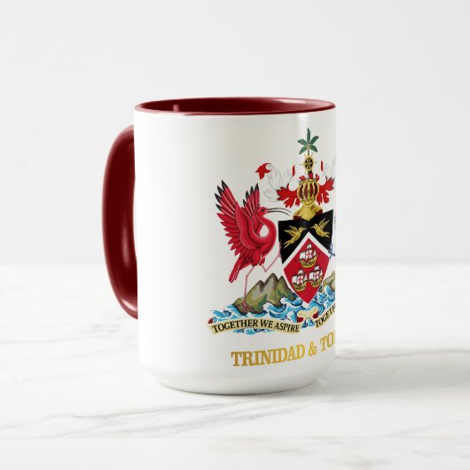 Trinidad en Tobago COA Mok (Voorkant links)