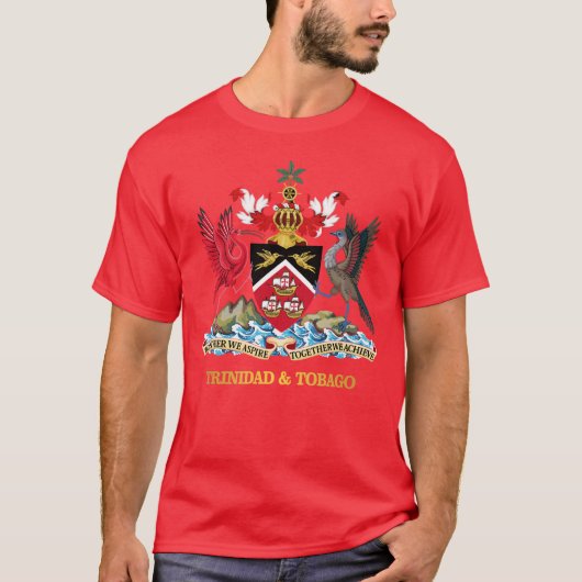 Trinidad en Tobago COA T-Shirt (Voorkant)
