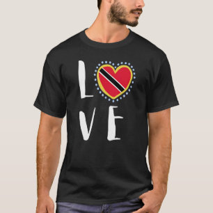 Trinidad en Tobago Gezegden Trini Pride Flag Dna T-shirt