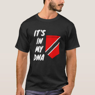 Trinidad en Tobago Het zit in mijn DNA Trinidadian T-shirt