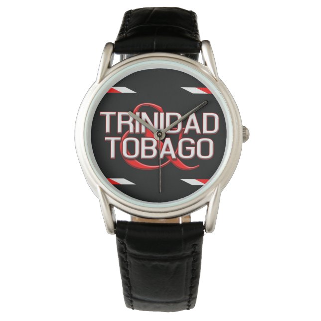 Trinidad en Tobago Horloge (Voorkant)
