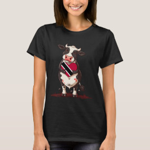 Trinidad En Tobago Koe Trinidadiaanse Trots Tobago T-shirt
