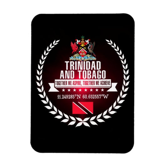 Trinidad en Tobago Magneet (Verticaal)
