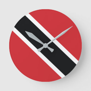 Trinidad en Tobago Nationale Vlag Klok