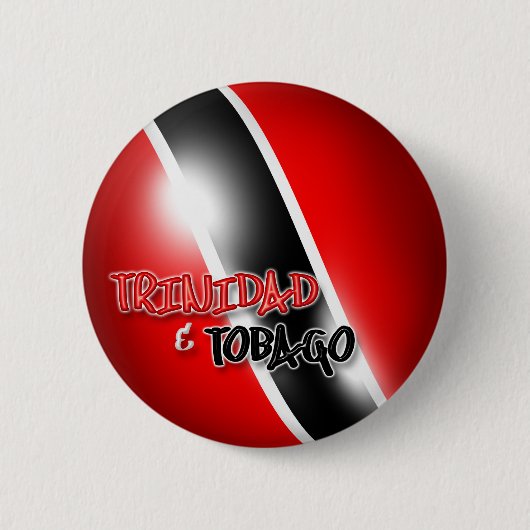 Trinidad en Tobago Patriottische Button (Voorkant)