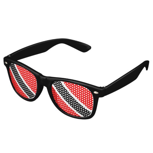 Trinidad en Tobago Retro Zonnebril (Gekanteld)