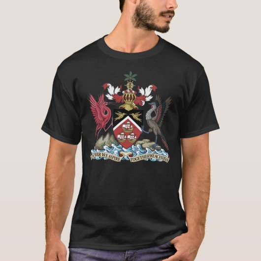 Trinidad en Tobago Seal T-shirt (Voorkant)