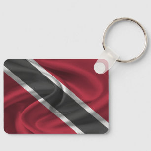 Trinidad en Tobago-sleutelhanger met vlag Sleutelhanger