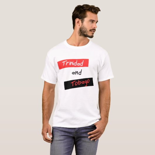 Trinidad en Tobago T-shirt (Voorkant volledig)
