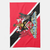 Trinidad en Tobago Theedoek (Verticaal)