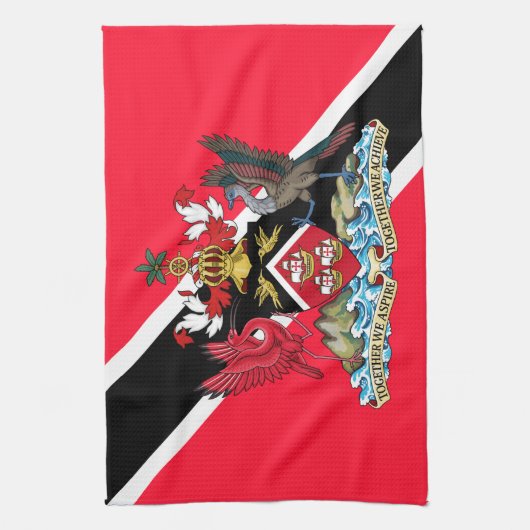 Trinidad en Tobago Theedoek (Verticaal)