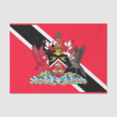 Trinidad en Tobago Tissuepapier (Voorkant)