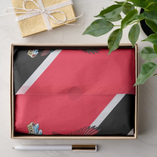 Trinidad en Tobago Tissuepapier (Geschenk)