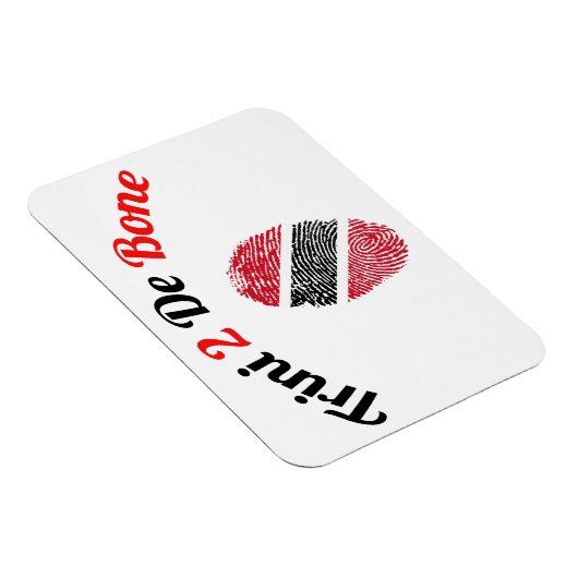 Trinidad en Tobago Trini 2 De Bone Magneet (Rechterzijde)