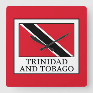 Trinidad en Tobago Vierkante Klok