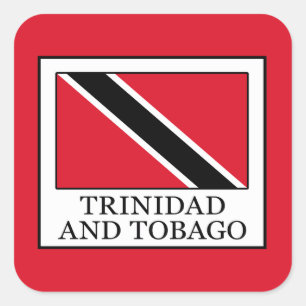 Trinidad en Tobago Vierkante Sticker