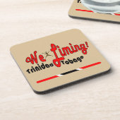 Trinidad en Tobago We Liming Drankjes Onderzetter (Linkerzijde)