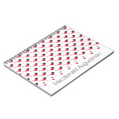 TRINIDAD FLAG Custom Add Name Notebook Journal (Côté gauche)
