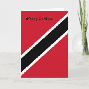 Trinidad happy caribana-kaarten kaart