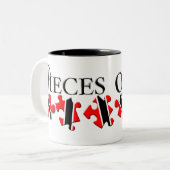 Trinidad-Mok Tweekleurige Koffiemok (Voorkant links)