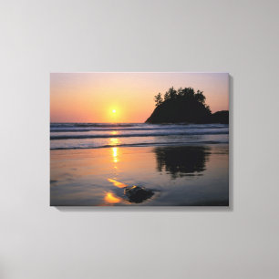 Trinidad State Beach, Californië. VS. Zee Canvas Afdruk