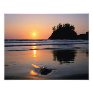 Trinidad State Beach, Californië. VS. Zee Foto Afdruk