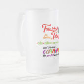 Trinidad & Tobago Carnival en onze favoriete dessi Matglas Bierpul (Voorkant links)