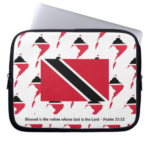 TRINIDAD TOBAGO Christelijk Laptop Sleeve