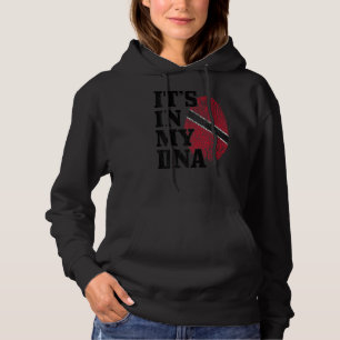 Trinidad & Tobago Het zit in mijn DNA-vlag van Tri Hoodie